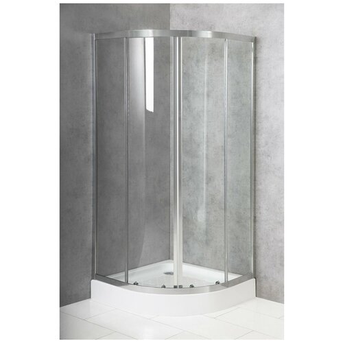 Душевой уголок BelBagno Due R 2 80 C Cr