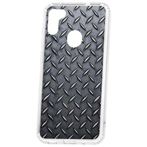 фото Чехол-накладка samsung galaxy m11 kruche print сталь