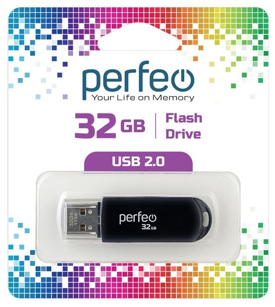 USB флешка Perfeo USB 32GB C03 Black