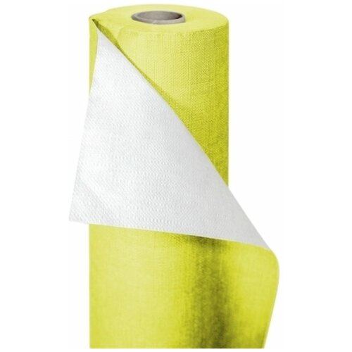 Новогодняя Скатерть бумажная рулонная 1180 мм 20 м с ламинированным покрытием салатовый