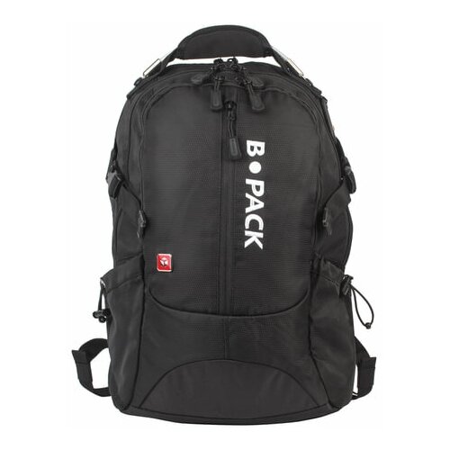 Рюкзак универсальный B-PACK с отделом для ноутбука, усиленная ручка, черный, 47х31х16 см (226948)