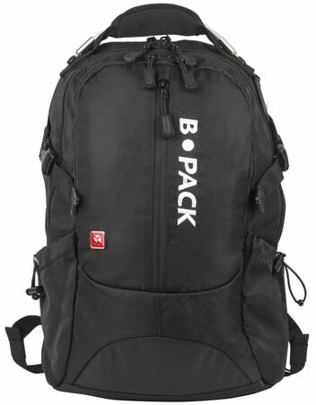 Рюкзак универсальный B-PACK с отделом для ноутбука, усиленная ручка, черный, 47х31х16 см (226948)