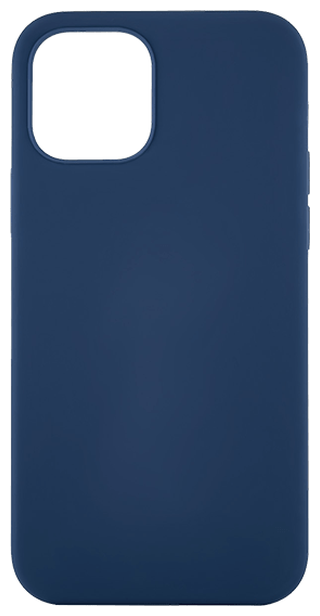 Чехол uBear для iPhone 12 Mini, Touch Case (Liquid Silicone), темно-синий
