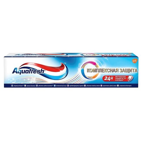 фото Зубная паста Aquafresh Комплексная защита, 100 мл