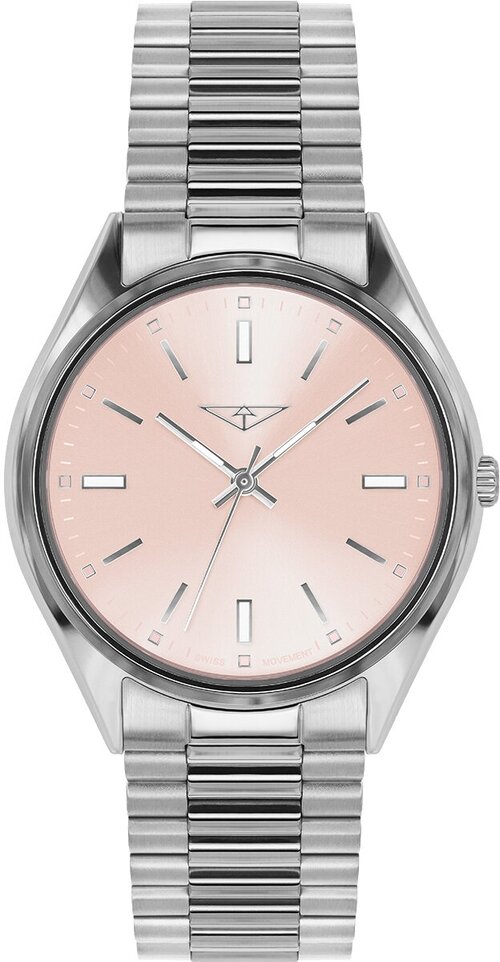 Наручные часы 33 element Basic 331815, розовый, серебряный