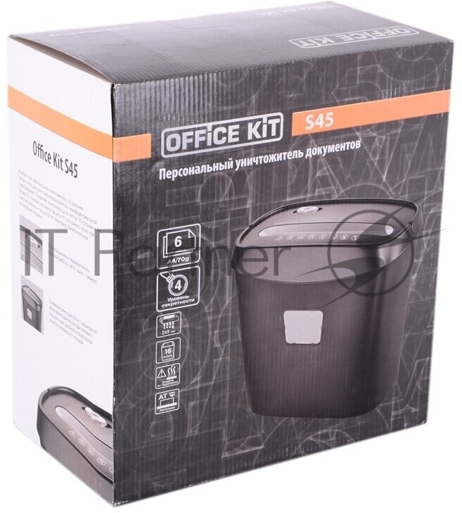 Уничтожитель бумаг Office Kit S45 (2x9)