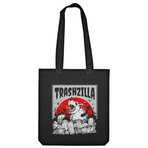 фото Сумка us basic, текстиль, черный