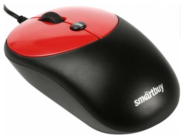 Проводная мышь SmartBuy Optical Mouse SBM-382-R (красная)