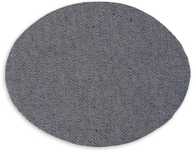 Термоаппликация BLITZ Термозаплатка овал №1 13х10 см 1-01-04 серый