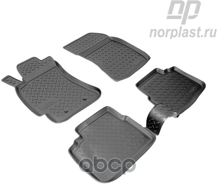 Коврики В Салон Полиуретан Norplast Subaru Forester 08- Черный Комплект Npl-Po-84-08 Subaru Forester 08- NORPLAST арт. NPL-Po.