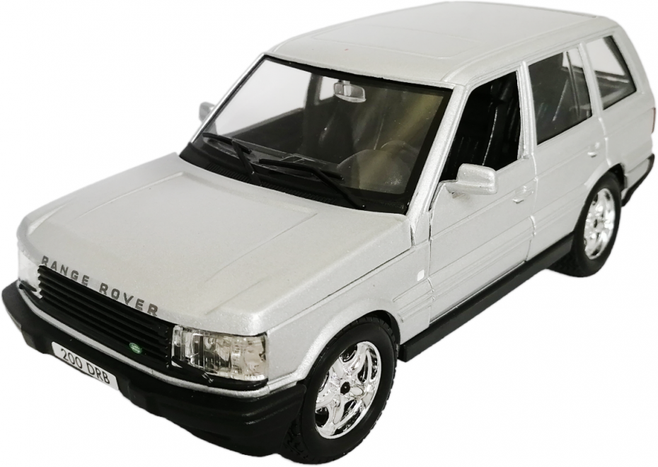 Range Rover 1/24 коллекционная металлическая модель автомобиля 1:24 Bburago 18-22020 silver