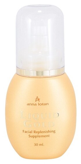 Anna Lotan Liquid gold Facial Replenishing Supplement Масляный экстракт для возрастной, сухой и обезвоженной кожи лица, 30 мл