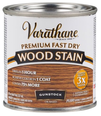 "Морилка - Масло Для Дерева Varathane Premium Fast Dry Wood Stain гансток 0,236 л"