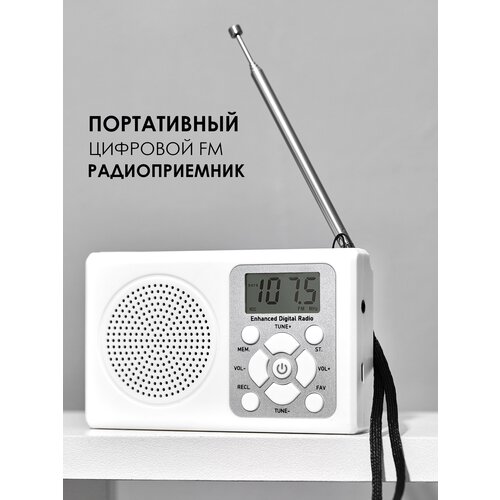 Радиоприемник УКВFM цифровой портативный 125900₽