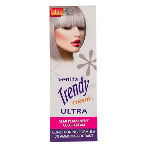 Venita Крем Trendy cream, серебристый, 75 мл