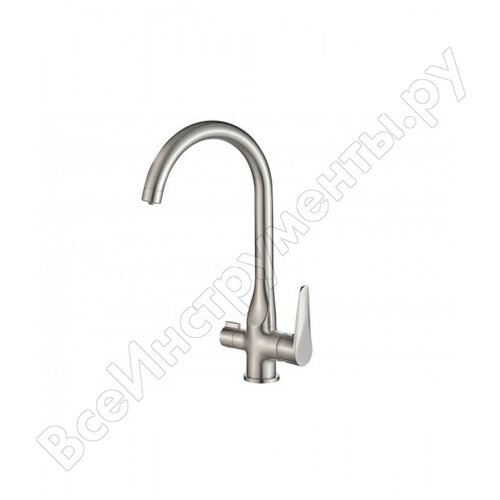 Смеситель для кухни под фильтр STEEL HAMMER SH 910 BRONZE бронза