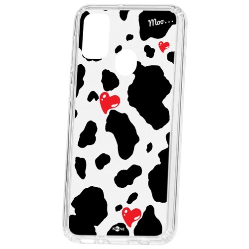 фото Чехол на samsung galaxy m30s kruche print корова