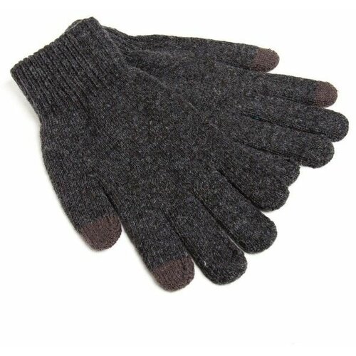 фото Перчатки minaku, размер 9, серый