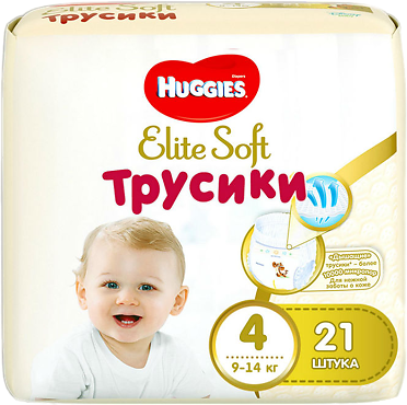 Хаггис трусики ELITE SOFT 4/9-14кг №21