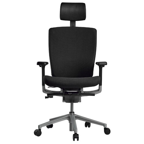 фото Эргономичное компьютерное кресло schairs aeon-p01s black