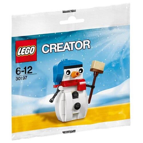 Конструктор LEGO Creator 30197 Снеговик, 60 дет. конструктор lego creator polybag rock monster truck монстр трак 54 деталей 30594