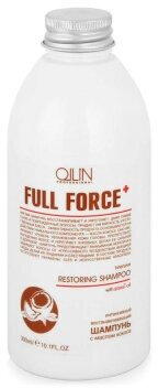 OLLIN FULL FORCE Интенсивный восстанавливающий шампунь с маслом кокоса 300мл