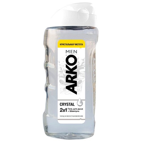 Arko Men 2in1 Body & Hair Shower Gel Crystal 260 ml