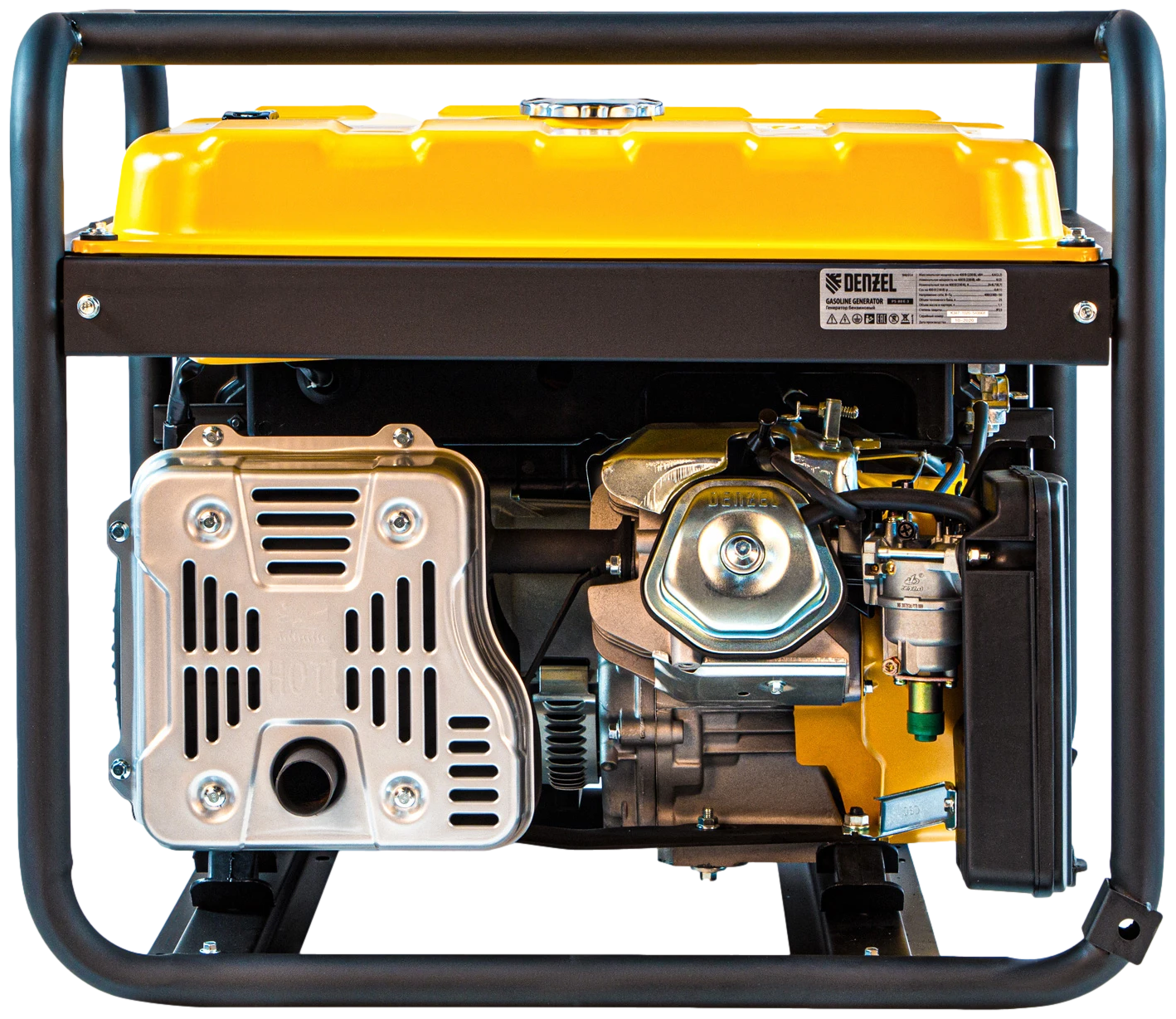 Бензиновый генератор Denzel PS 80 E-3, (6600 Вт) - фотография № 4