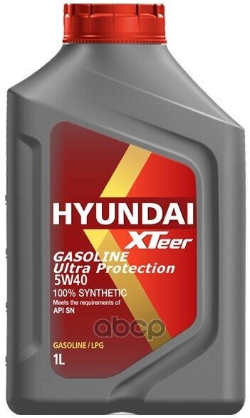 HYUNDAI XTeer Моторное Масло Xteer Gasoline Ultra Protection 5W40 1Л 1011126