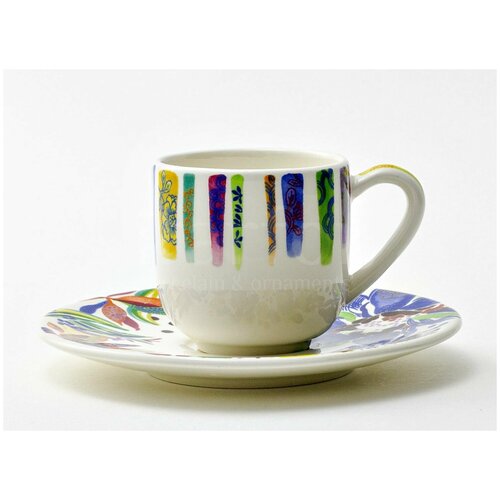 Чашка с блюдцем кофейная EDEN GIEN Шампань