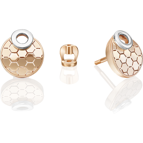 Серьги PLATINA из золота 585 пробы