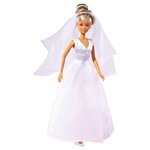 Кукла Steffi Love Штеффи невеста с сияющей юбкой, 5733414-1 - изображение
