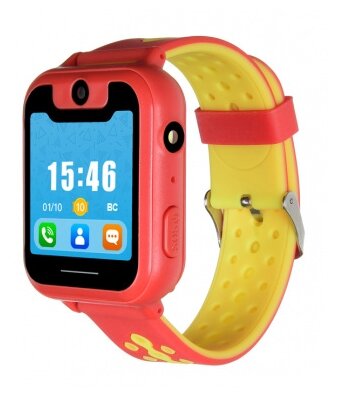 Часы с GPS трекером Digma Kid K7m Red/Yellow