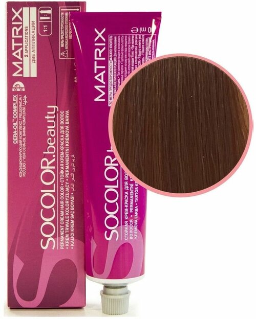 Matrix Крем - краска  SoColor beauty, 8M светлый блондин мокка