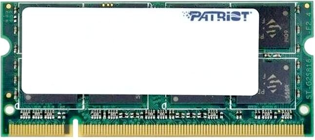 Оперативная память Patriot Signature DDR4 - 8GB, 2666 МГц, SO-DIMM, CL19, RTL (psd48g266681s)