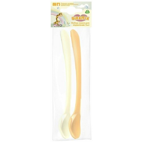 Набор ложек для прикорма Giraffix 2 шт пластик 363₽