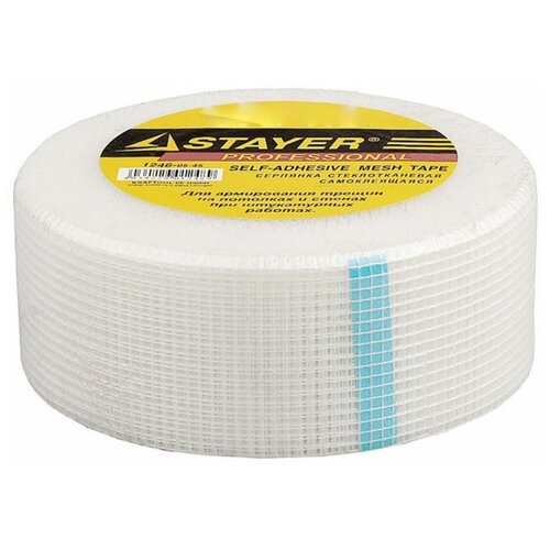 Самоклеящаяся серпянка STAYER FIBER-Tape 5 см х 45м, Professional 1246-05-45_z01