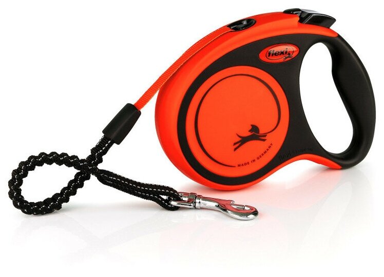 Flexi рулетка Xtreme XS (до 15 кг) лента 3 м, оранжевая