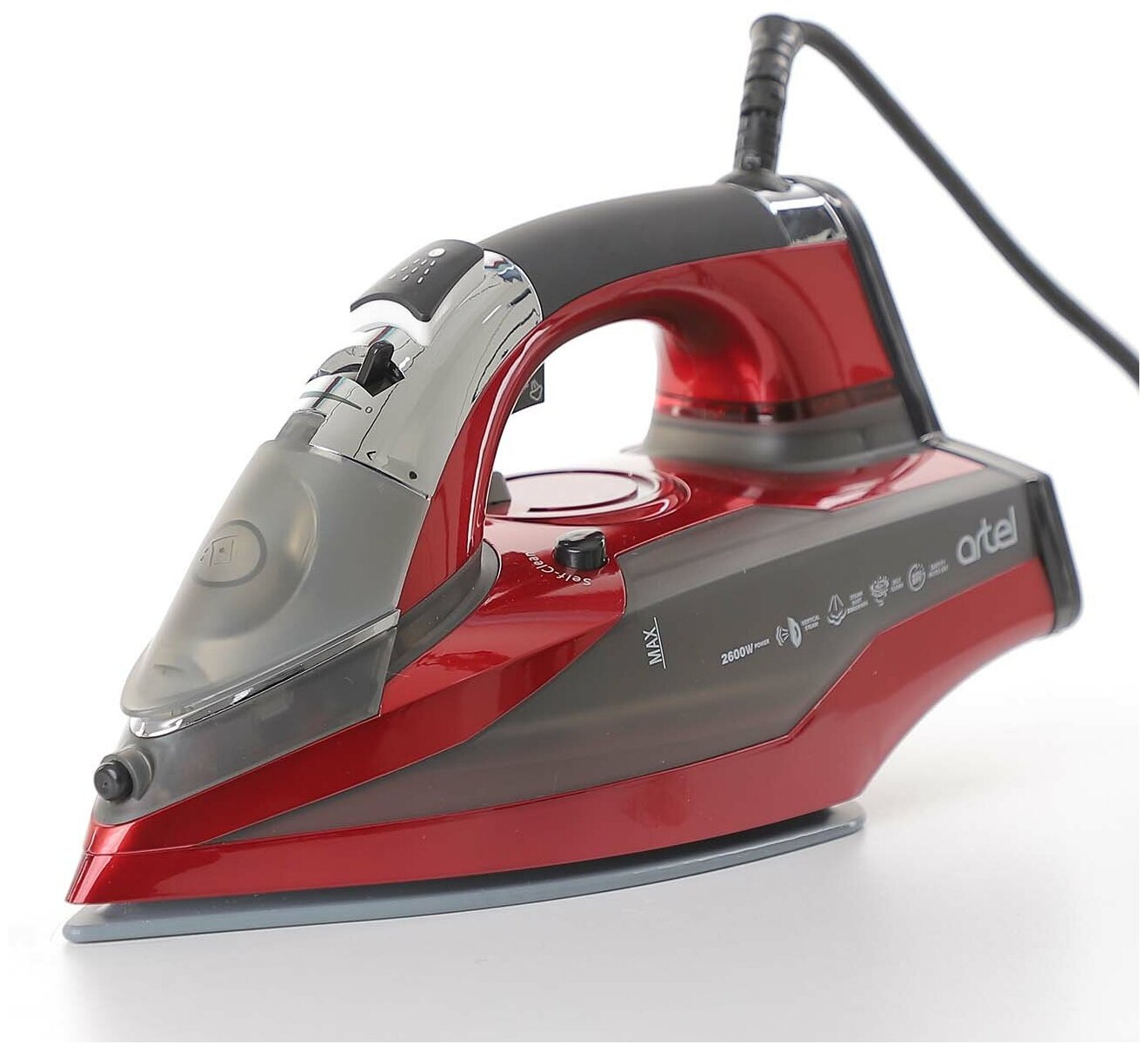 Утюг Artel STEAM IRON ART-SI-8008 Red - фотография № 1