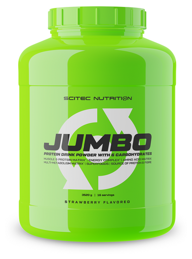 Scitec Nutrition Jumbo 3520 гр, клубника