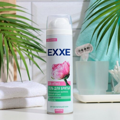 Exxe Гель для бритья Exxe sensitive Silk effect женский с экстрактом ромашки 200 мл 4500₽