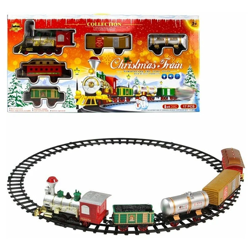 фото Железная дорога "рождественский поезд" страна игрушек