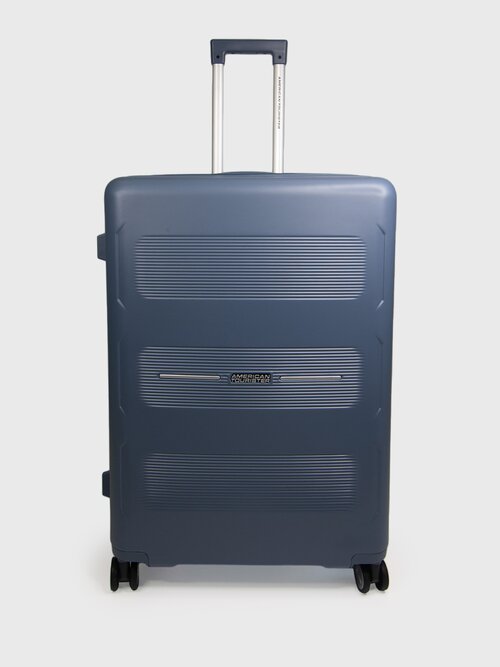 Чемодан American Tourister, 112 л, размер XL, синий