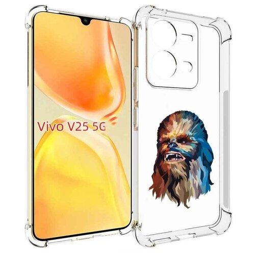 Чехол MyPads star wars звездные войны для Vivo V25 5G / V25e задняя-панель-накладка-бампер