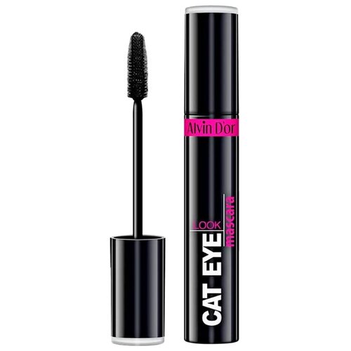фото Alvin D'or Тушь для ресниц Cat Eye Look Lamination Effect, Intensive Black