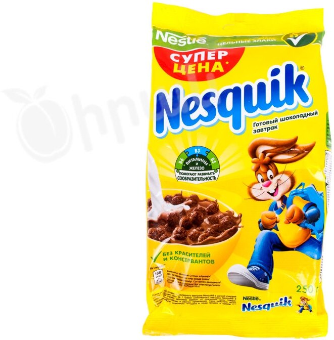 Готовый завтрак Nesquik шоколадные шарики, 250 г - фотография № 13