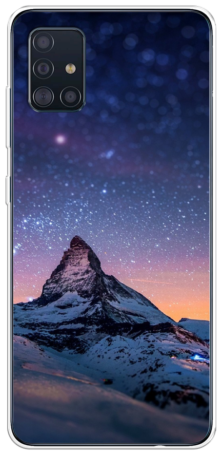 Силиконовый чехол на Samsung Galaxy A51 / Самсунг А51 Ночные пейзажи 5