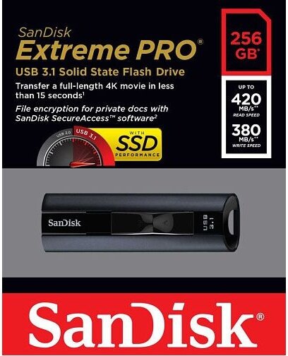 Флешка SanDisk Extreme PRO USB 31