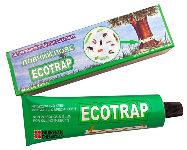 Средство ECOTRAP от насекомых-вредителей клей 135 г