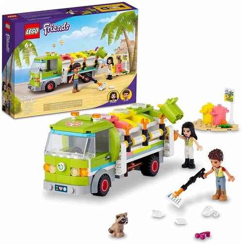 Конструктор Грузовик для переработки отходов LEGO Friends 41712